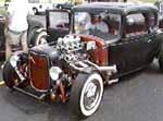 32 Ford Channeled 5 Window Coupe