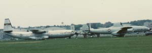 Douglas C-133A Cargomaster && Lockheed EC-121D Constellation