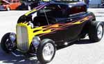 32 Ford Hiboy Chopped 3W Coupe