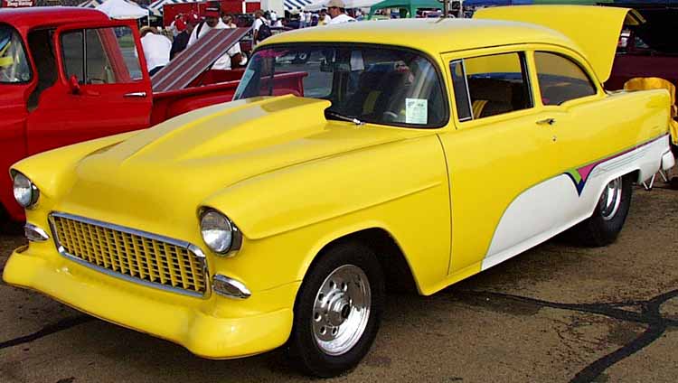 55 Chevy 2dr Sedan