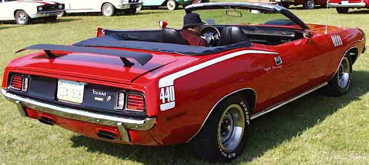 71 Plymouth Barracuda Convertible