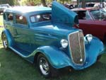 34 Chevy Chopped 4dr Sedan