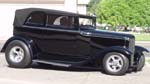 31 Ford Chopped A400 Convt Sedan