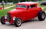 32 Ford Hiboy Chopped 3W Coupe