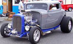 32 Ford Hiboy Chopped 3W Coupe