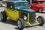 32 Ford Hiboy Chopped 3W Coupe