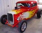 32 Ford Hiboy Chopped 3W Coupe