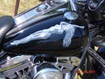 Harley Davidson Tank Art