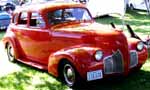 40 Pontiac 4dr Sedan